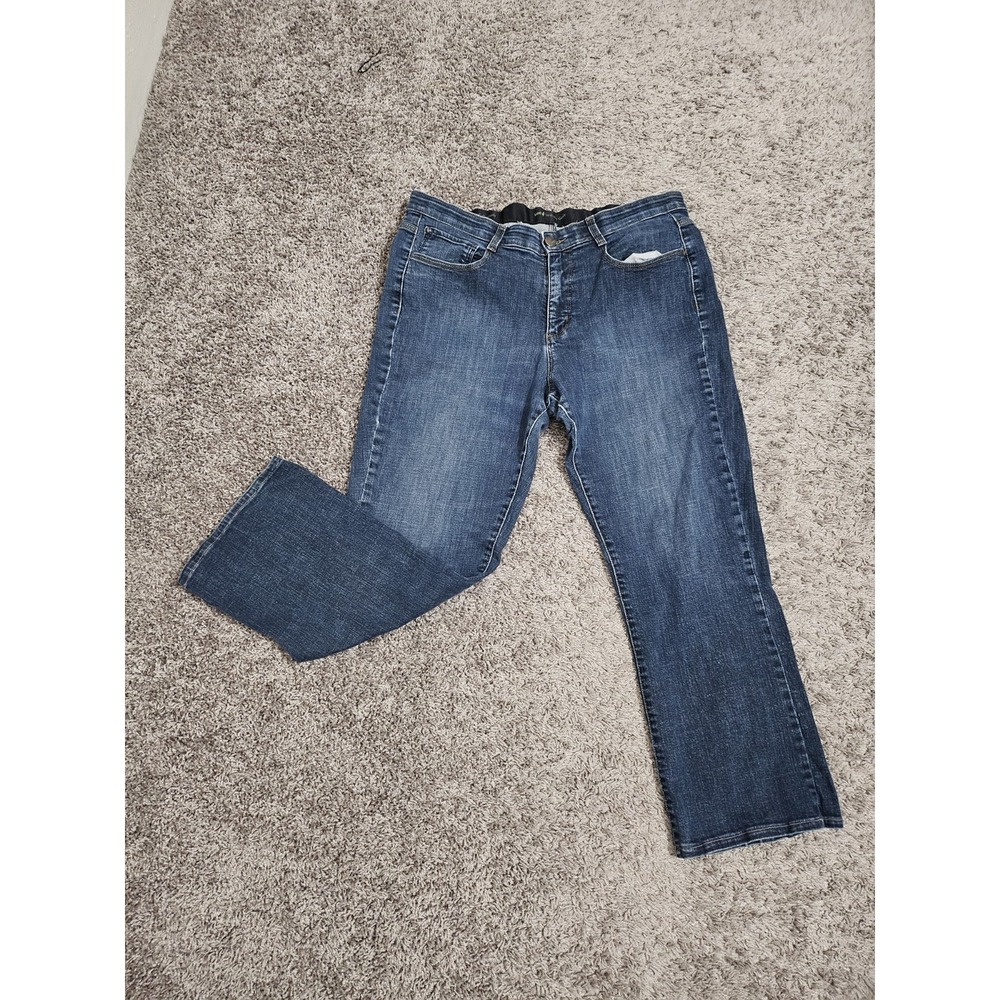 Lee Sinfully Soft‎ Women's Cotton Stretch Jeans Straight Legs Size 3